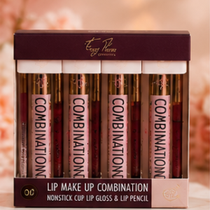 Easy Paris Lip Make Up Combination